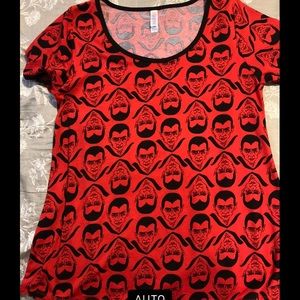 LuLaRoe Dracula shirt- S